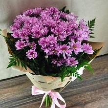 Букет цветов из:  Хризантемы #REPLACE_PRED# Сарове