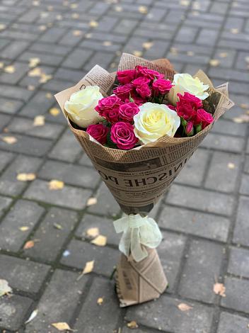 Букет цветов из: Розы в Сарове